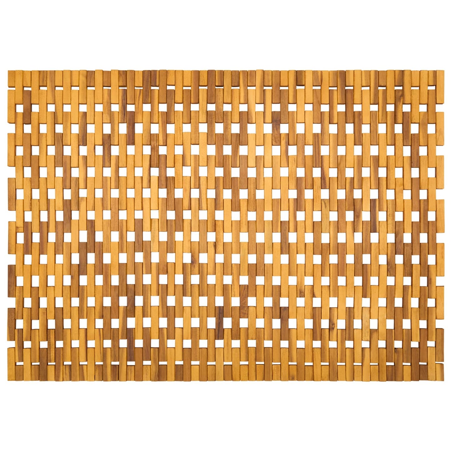 Bath Mats Natural 85 x 120 cm Solid Acacia Wood