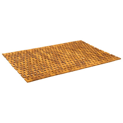 Bath Mats Natural 95 x 140 cm Solid Acacia Wood