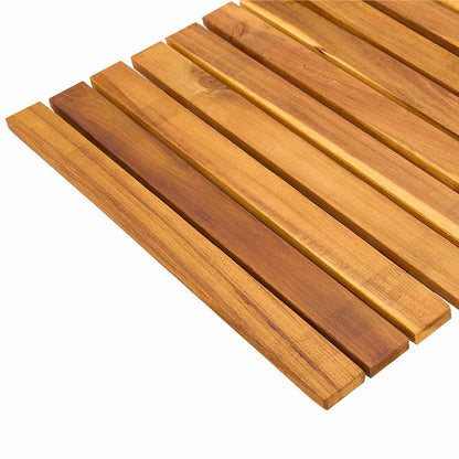Garden Pathway 3 pcs Natural 200 x 40 cm Solid Acacia Wood