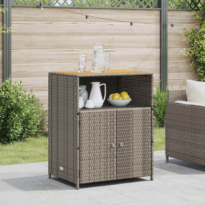 Cabinet Grey 70 x 50 x 87 cm Polyester and Roly Ratten
