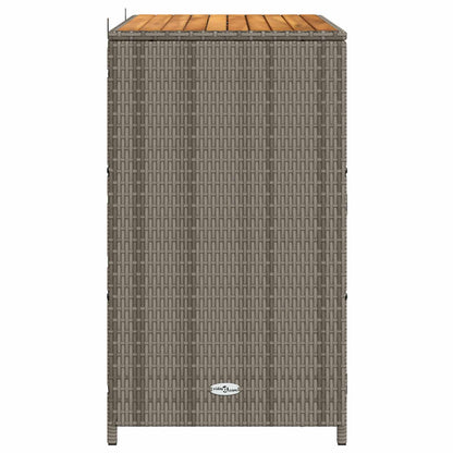 Cabinet Grey 70 x 50 x 87 cm Polyester and Roly Ratten
