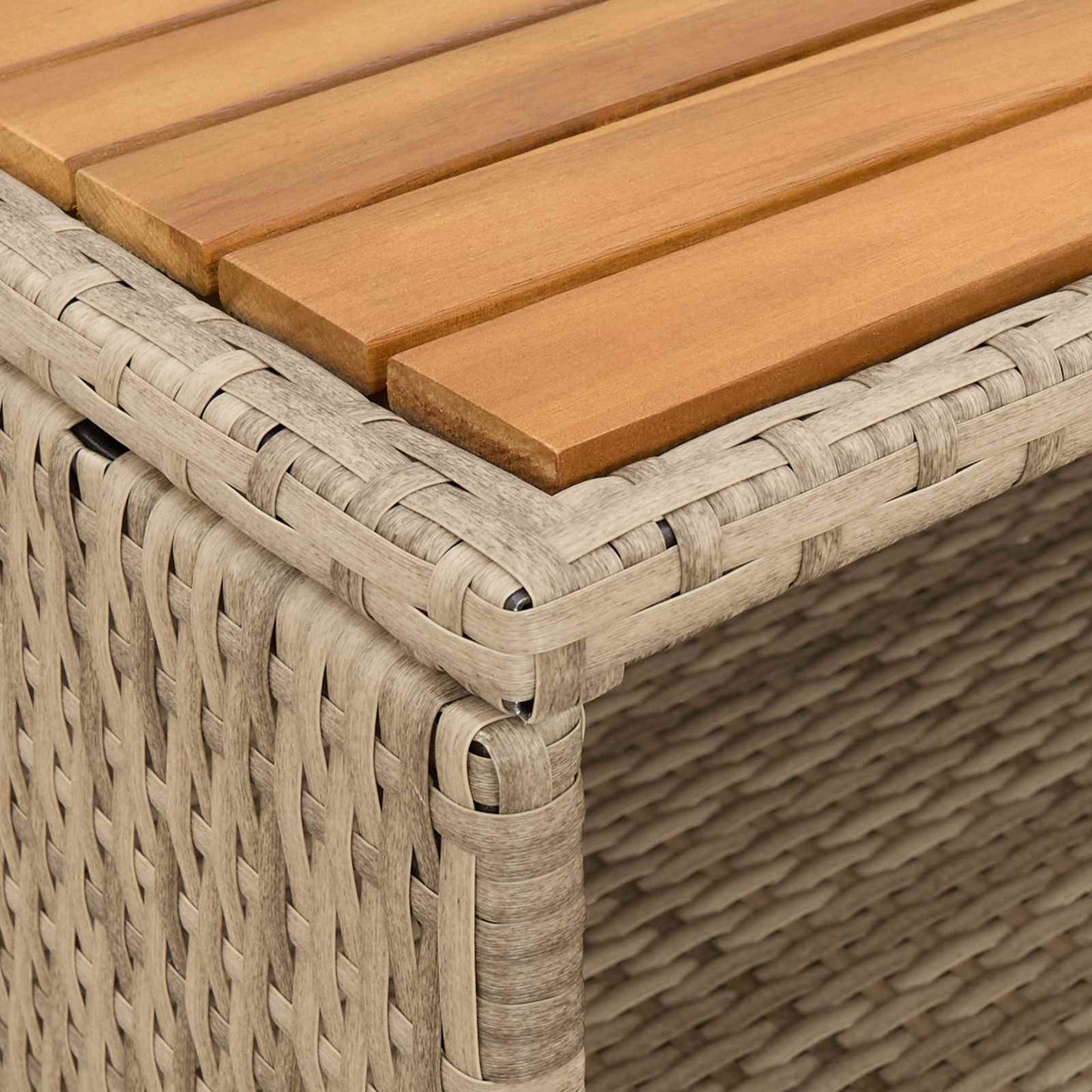 Cabinet Beige 70 x 50 x 87 cm Polyester and Roly Ratten