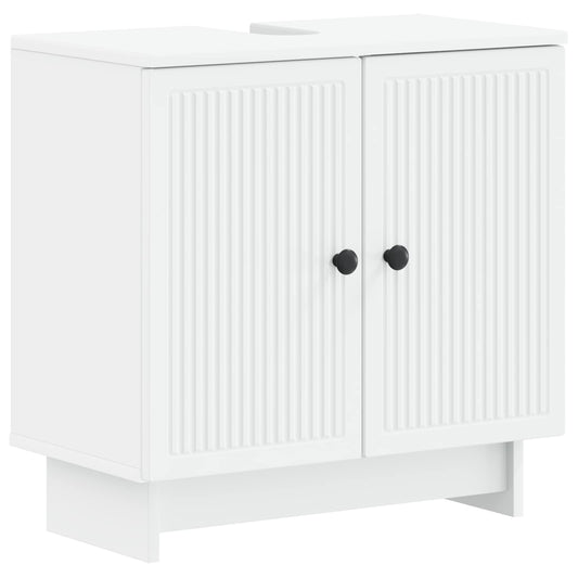 Bathroom Sink Cabinet UTRECHT White 59.5 x 31.5x 59 cm