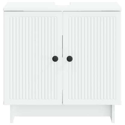 Bathroom Sink Cabinet UTRECHT White 59.5 x 31.5x 59 cm