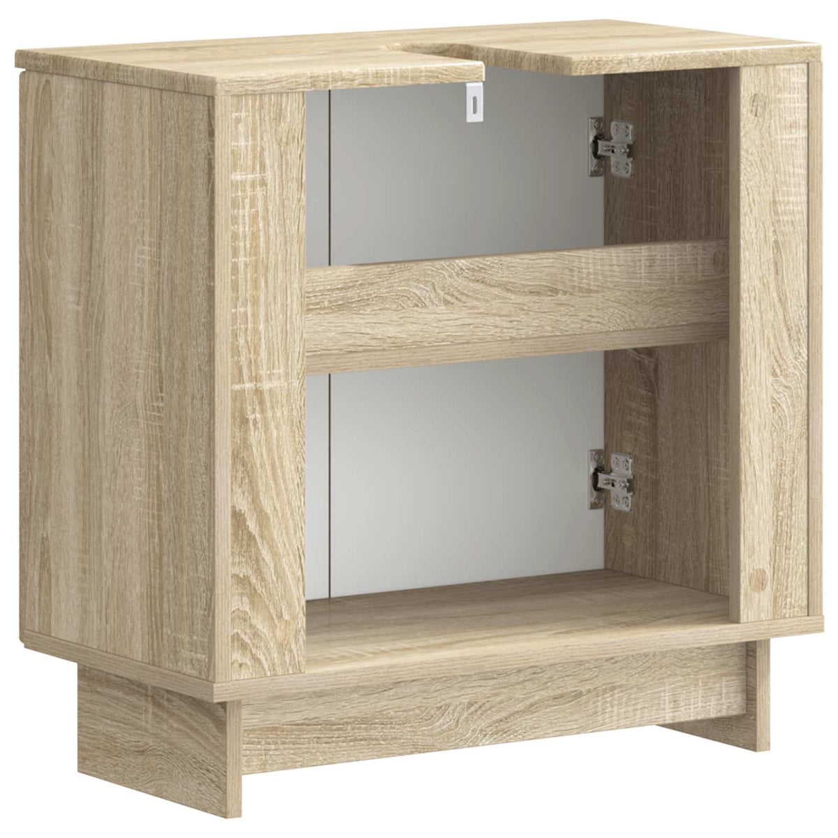 Bathroom Sink Cabinet EDE Sonoma Oak 59.5 x 31.5x 59 cm