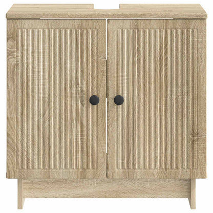 Bathroom Sink Cabinet EDE Sonoma Oak 59.5 x 31.5x 59 cm