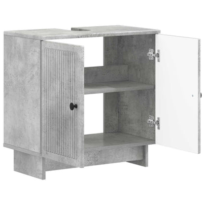 Bathroom Sink Cabinet EDE Concrete Grey 59.5 x 31.5x 59 cm