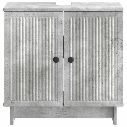 Bathroom Sink Cabinet EDE Concrete Grey 59.5 x 31.5x 59 cm
