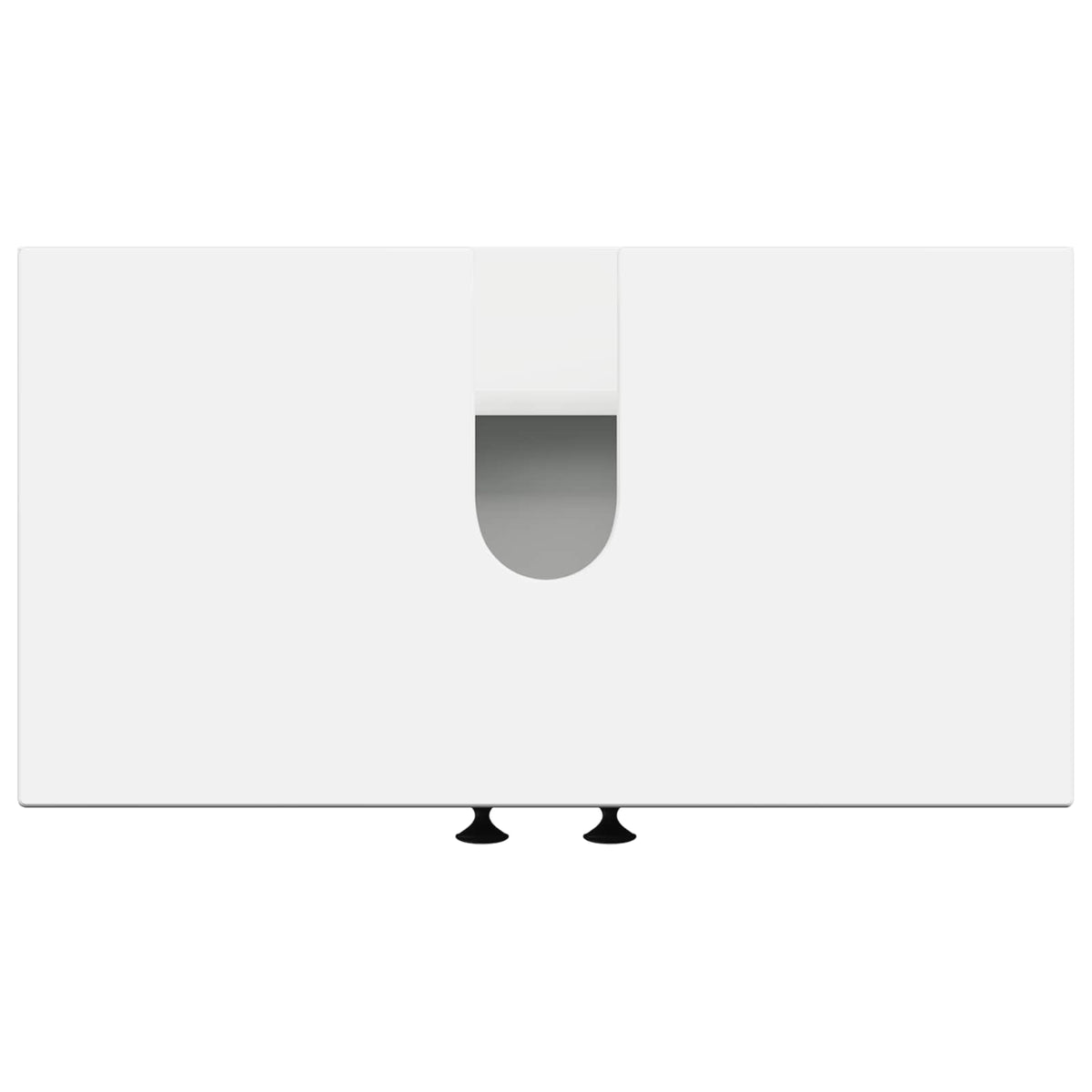 Bathroom Sink Cabinet EDE High Gloss White 59.5 x 31.5x 59 cm