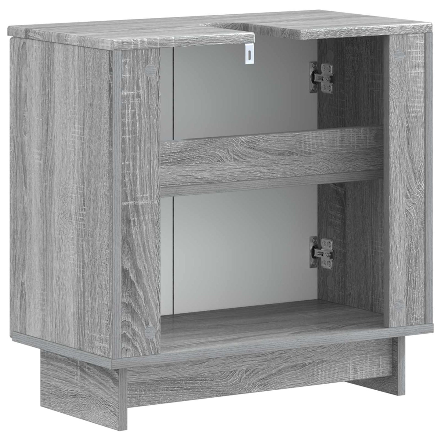 Bathroom Sink Cabinet EDE Grey Sonoma 59.5 x 31.5x 59 cm
