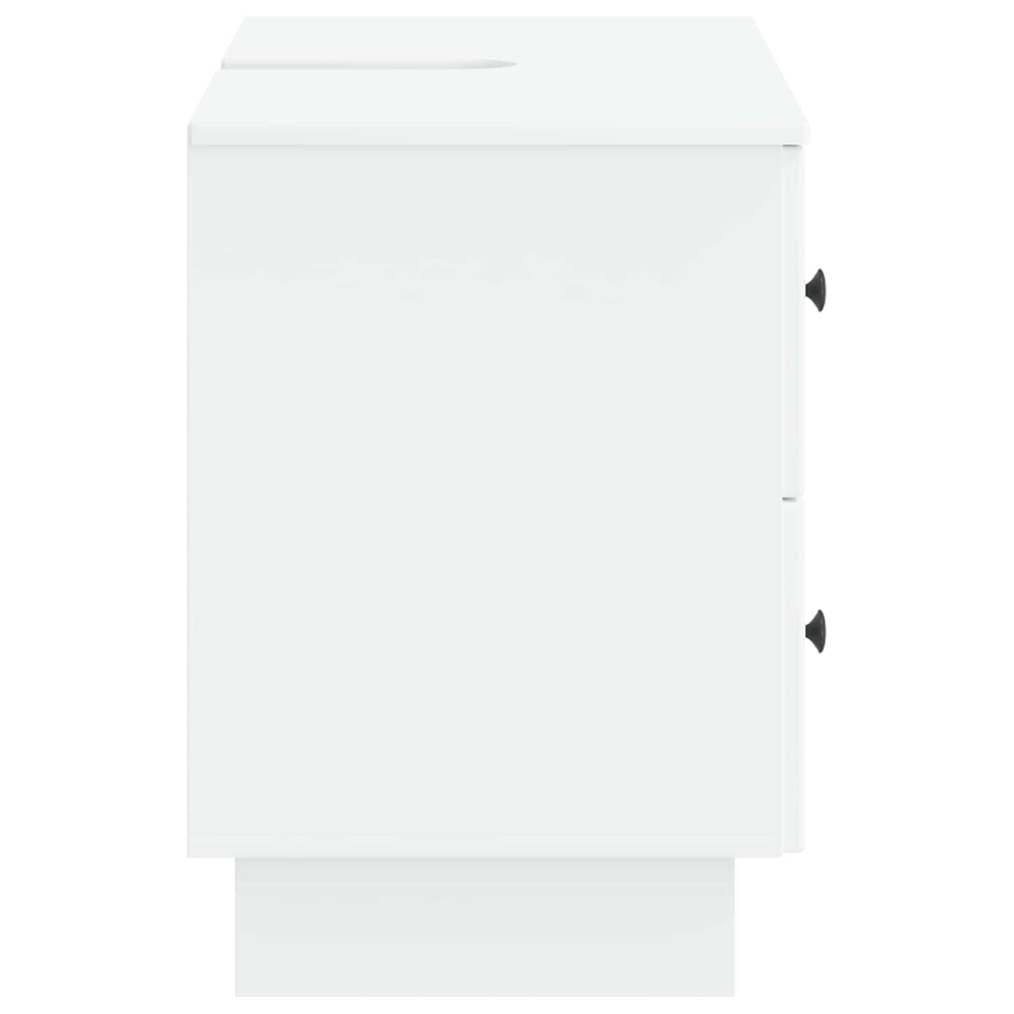 Bathroom Sink Cabinet EDE White 82 x 41x 59 cm Engineered Wood