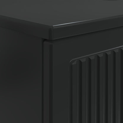 Bathroom Sink Cabinet EDE Black 82 x 41x 59 cm Engineered Wood