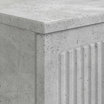Bathroom Sink Cabinet EDE Concrete Grey 82 x 41x 59 cm