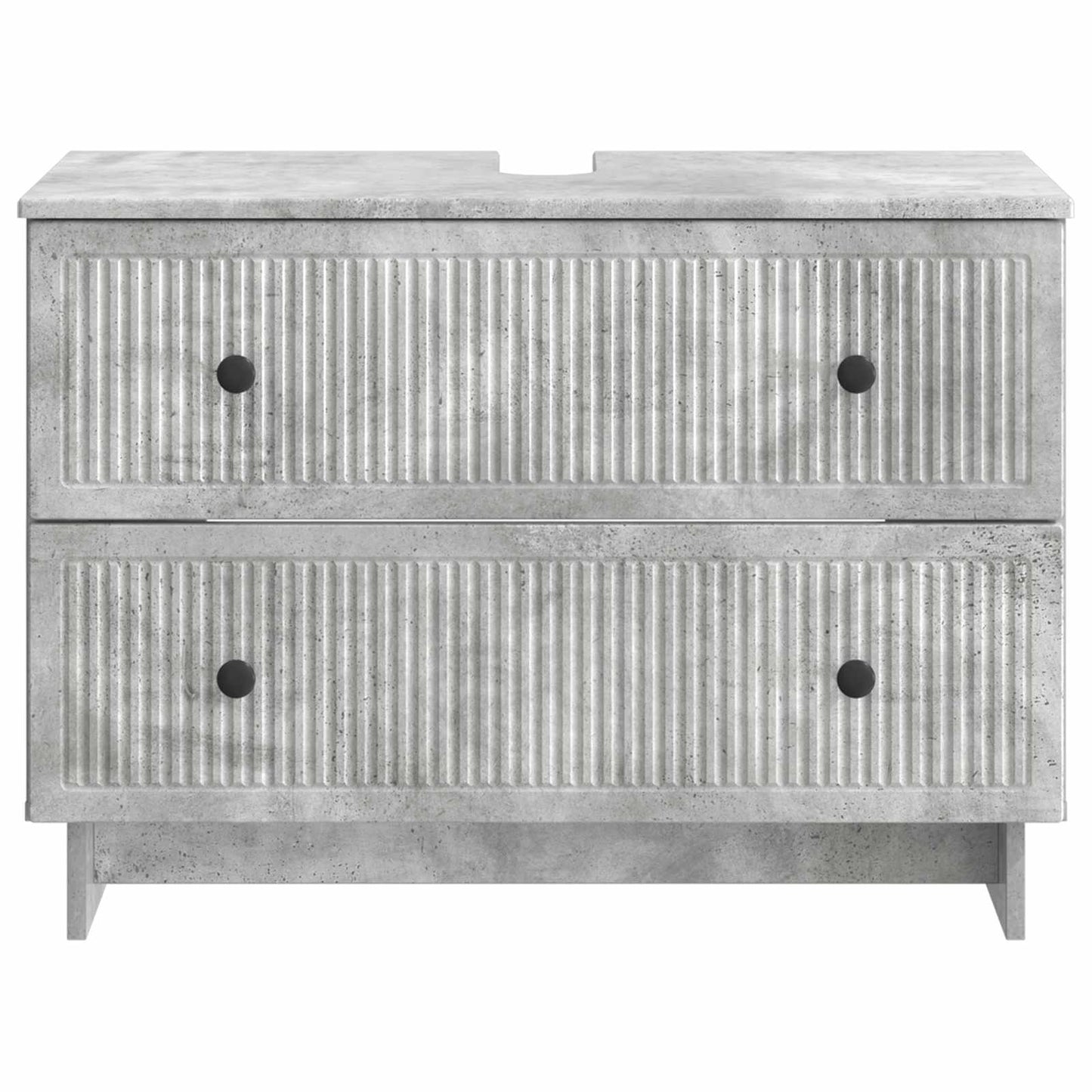 Bathroom Sink Cabinet EDE Concrete Grey 82 x 41x 59 cm