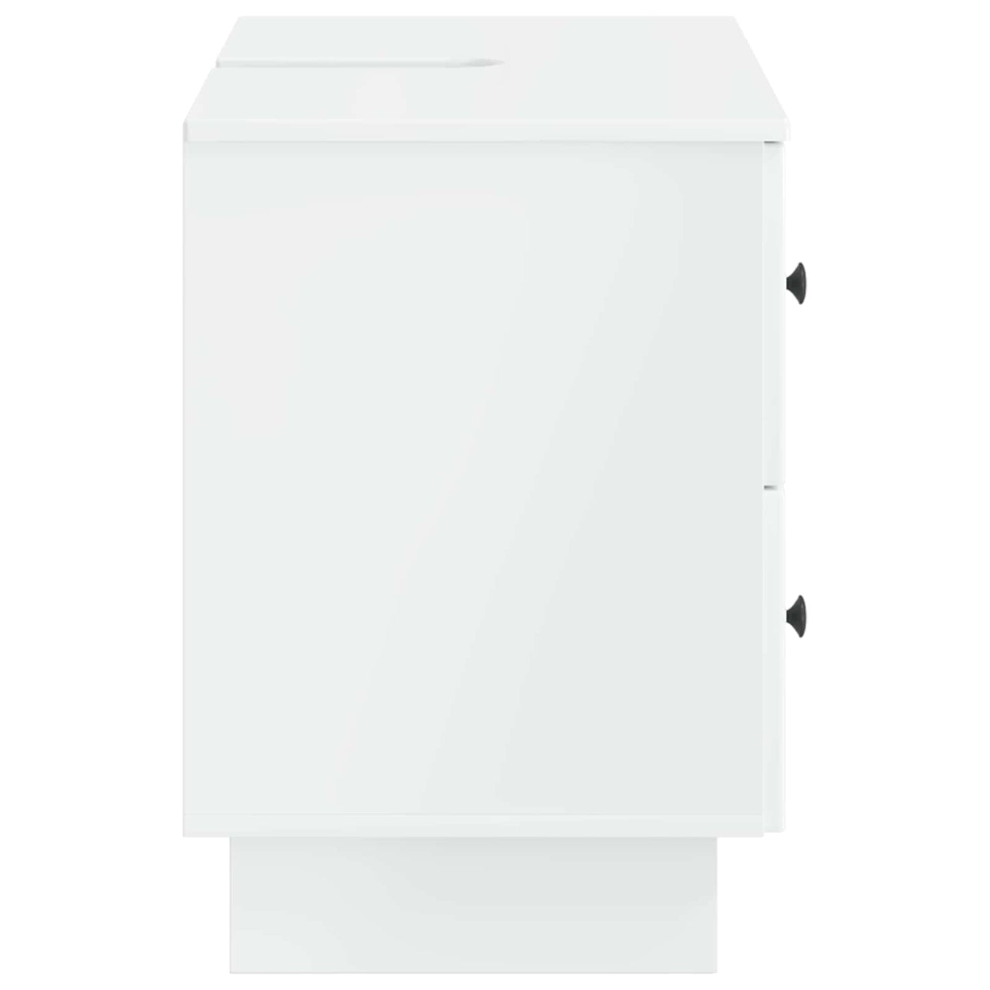 Bathroom Sink Cabinet EDE High Gloss White 82 x 41x 59 cm