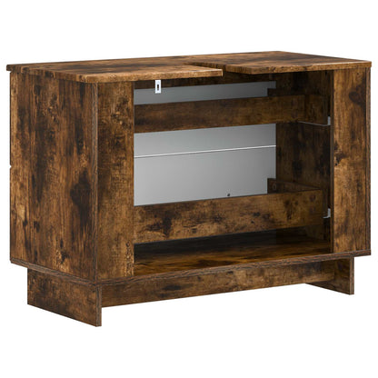 Bathroom Sink Cabinet EDE Smoked Oak 82 x 41x 59 cm