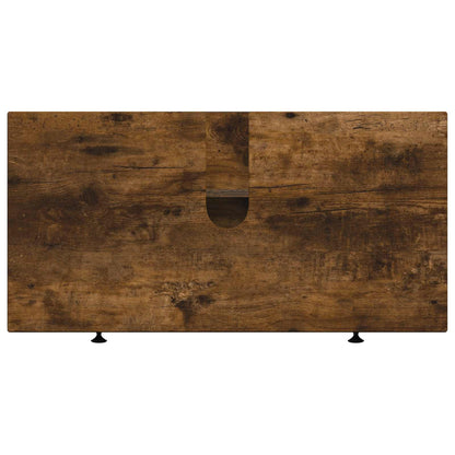 Bathroom Sink Cabinet EDE Smoked Oak 82 x 41x 59 cm