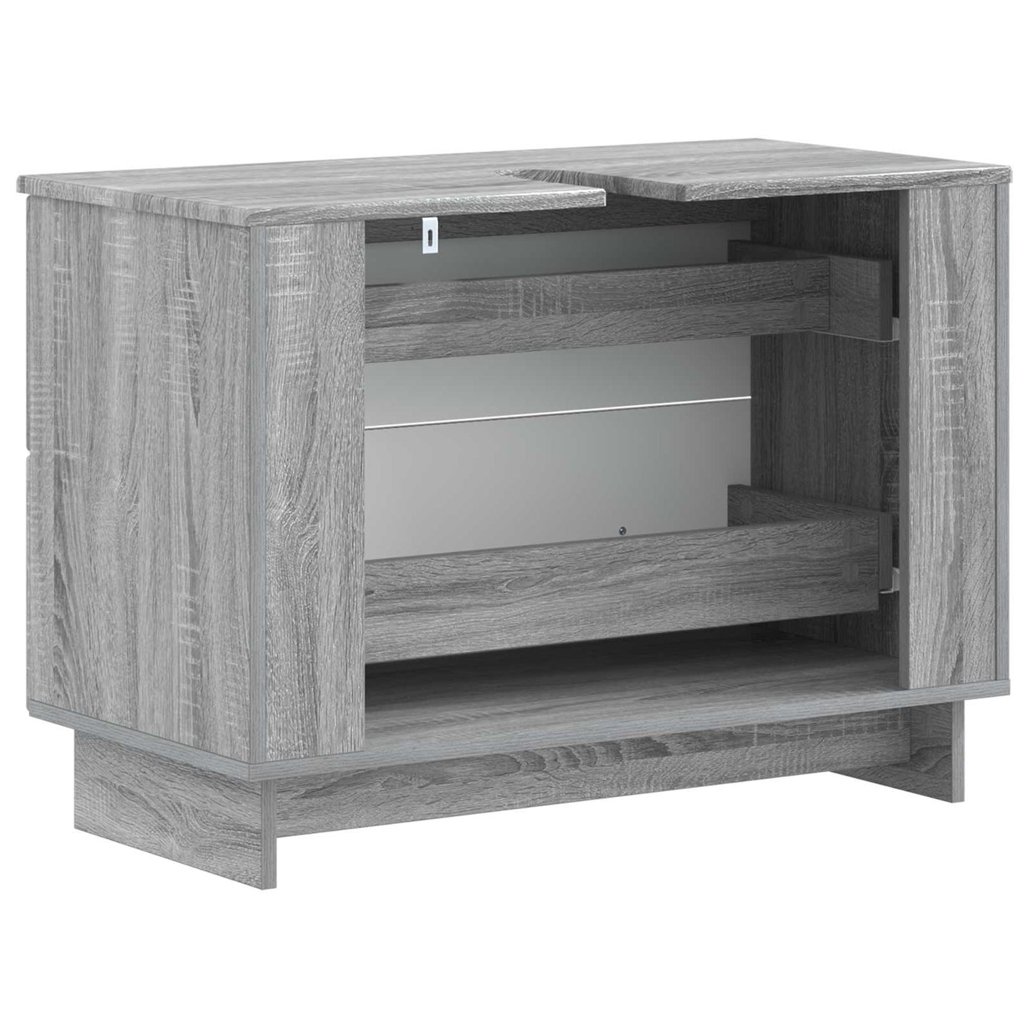 Bathroom Sink Cabinet EDE Grey Sonoma 82 x 41x 59 cm