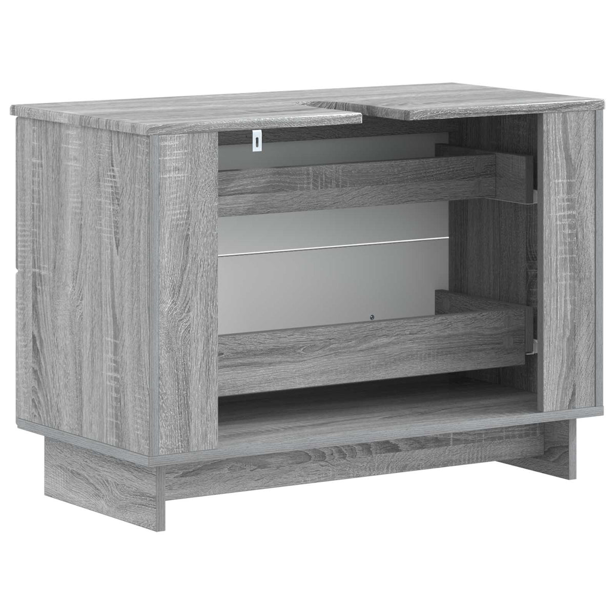 Bathroom Sink Cabinet EDE Grey Sonoma 82 x 41x 59 cm