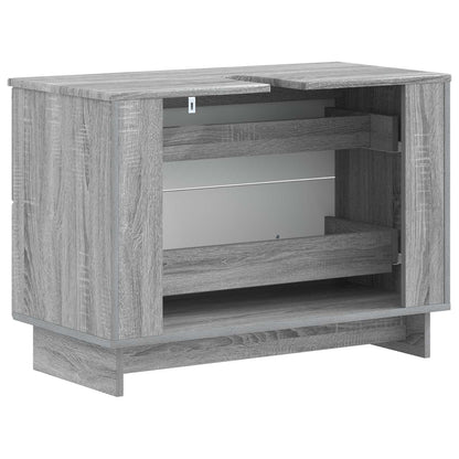 Bathroom Sink Cabinet EDE Grey Sonoma 82 x 41x 59 cm