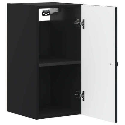 Bathroom Wall Cabinet EDE Black 30 x 31 x 59 cm Engineered Wood