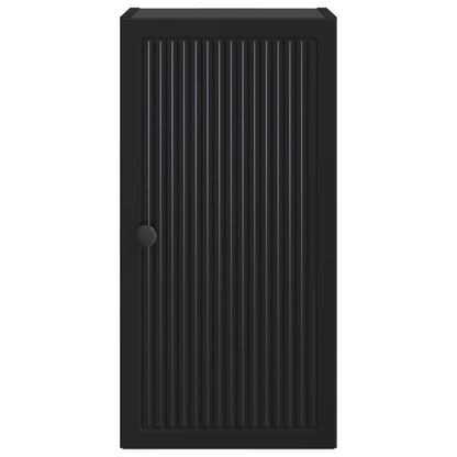 Bathroom Wall Cabinet EDE Black 30 x 31 x 59 cm Engineered Wood