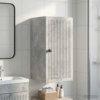Bathroom Wall Cabinet EDE Concrete Grey 30 x 31 x 59 cm