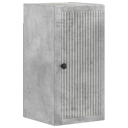 Bathroom Wall Cabinet EDE Concrete Grey 30 x 31 x 59 cm