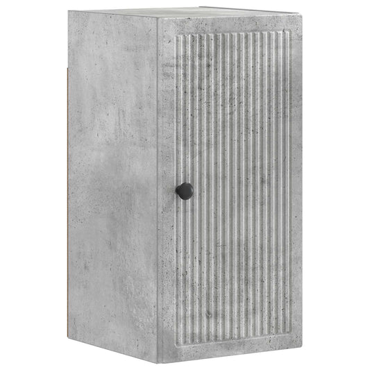 Bathroom Wall Cabinet EDE Concrete Grey 30 x 31 x 59 cm
