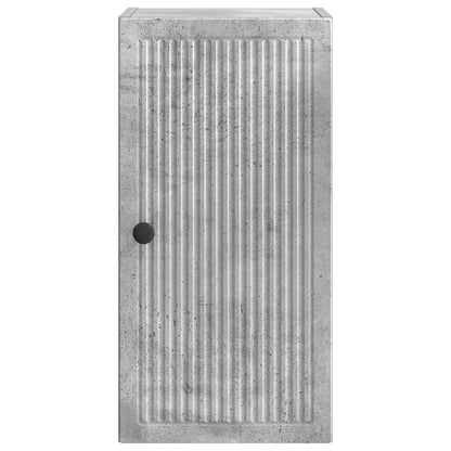 Bathroom Wall Cabinet EDE Concrete Grey 30 x 31 x 59 cm