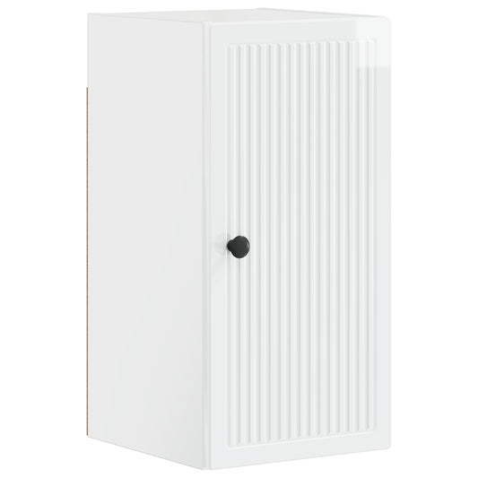 Bathroom Wall Cabinet EDE High Gloss White 30 x 31 x 59 cm