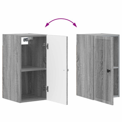 Bathroom Wall Cabinet EDE Grey Sonoma 30 x 31 x 59 cm