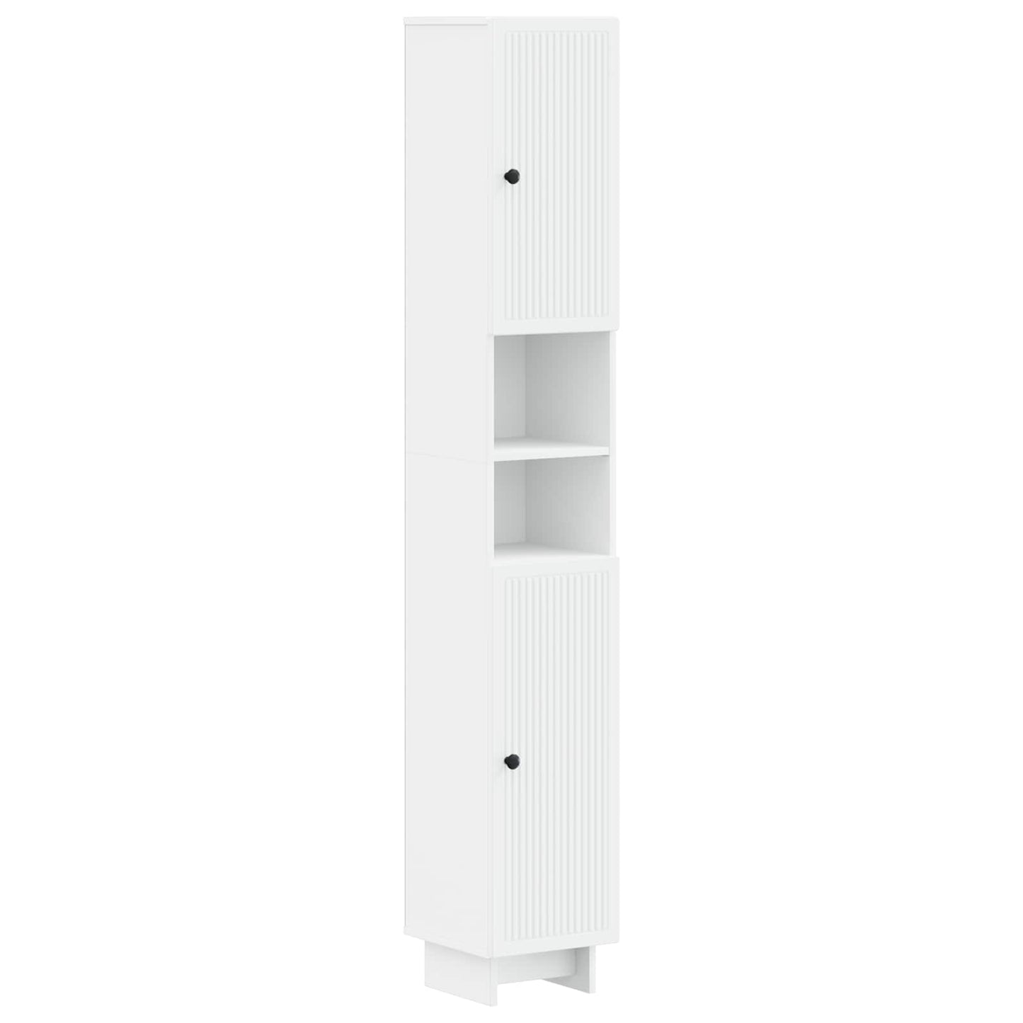 Bathroom Cabinet with Open Shelf EDE White 30 x 31 x 190 cm