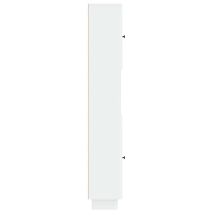 Bathroom Cabinet with Open Shelf EDE White 30 x 31 x 190 cm