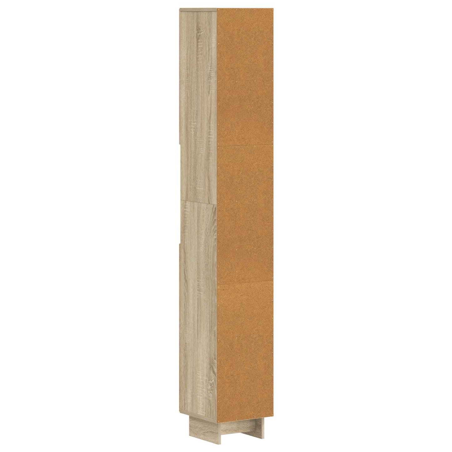 Bathroom Cabinet with Open Shelf EDE Sonoma Oak