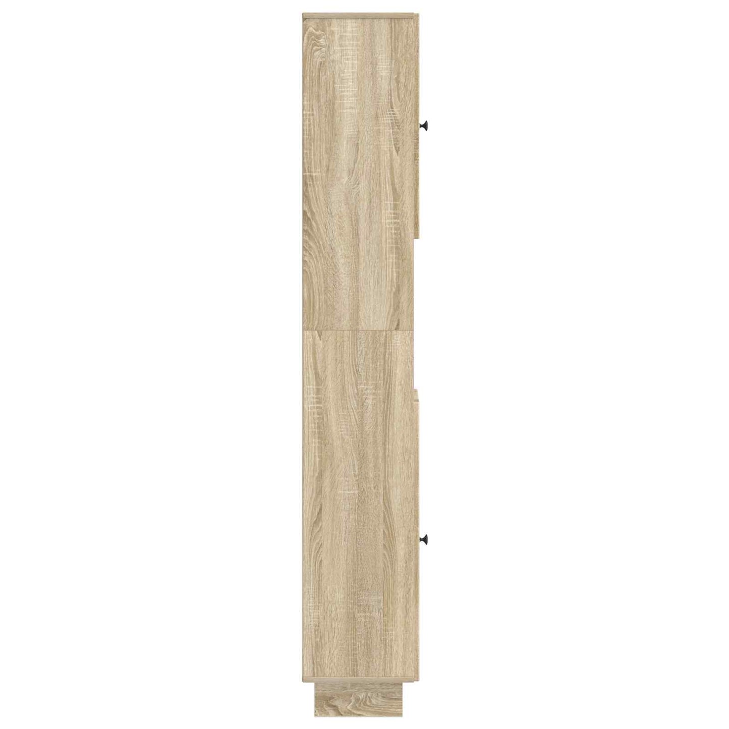 Bathroom Cabinet with Open Shelf EDE Sonoma Oak