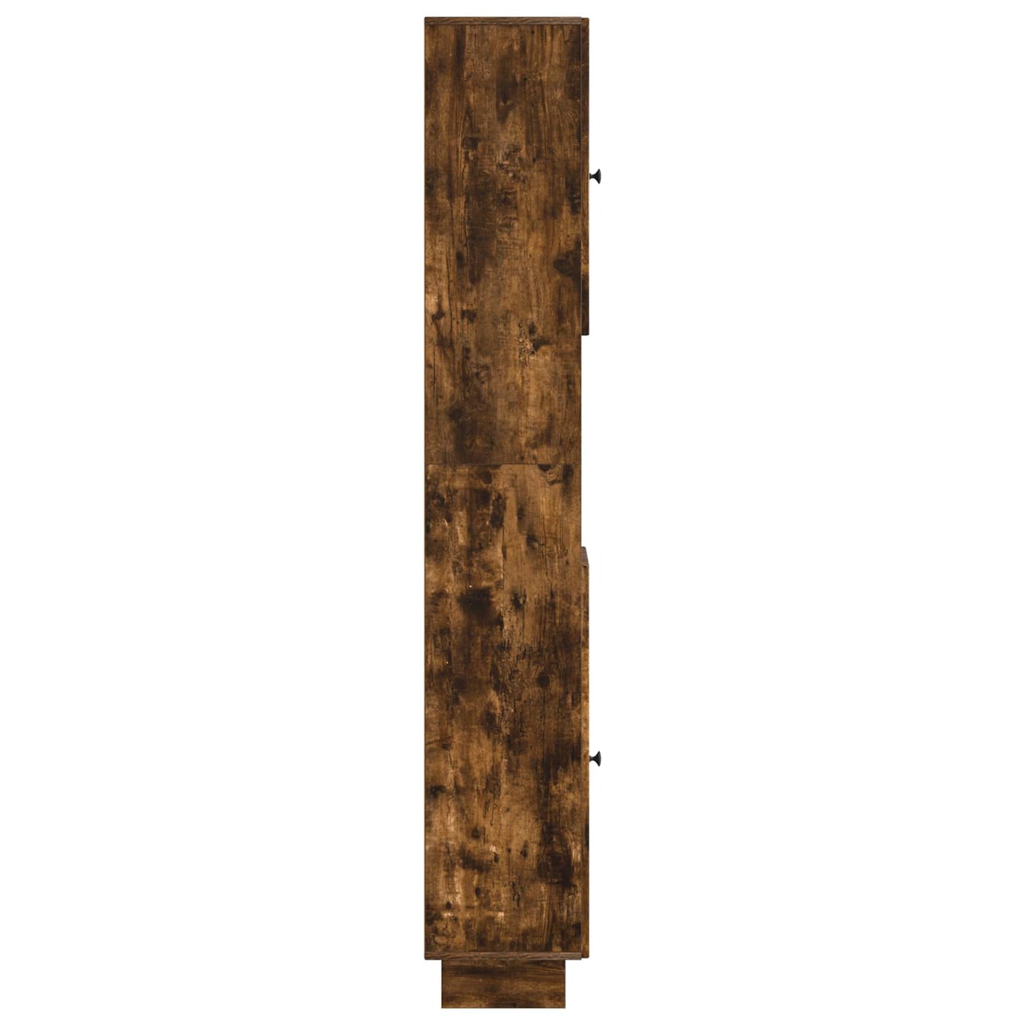 Bathroom Cabinet with Open Shelf EDE Smoked Oak