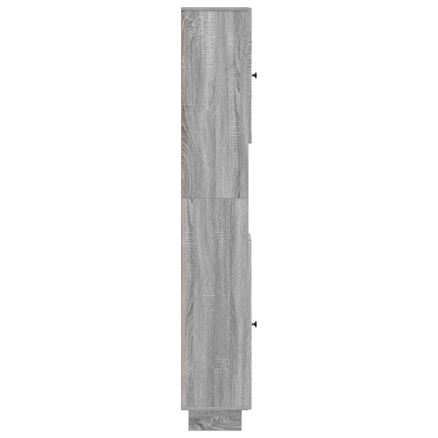 Bathroom Cabinet with Open Shelf EDE Grey Sonoma