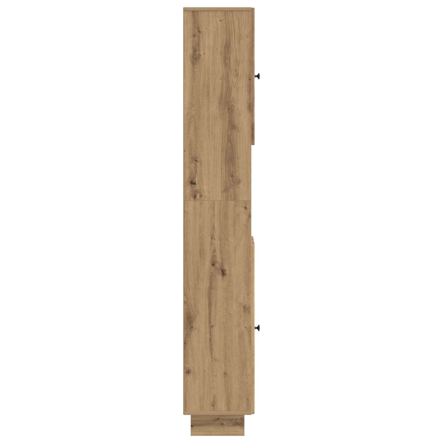 Bathroom Cabinet with Open Shelf EDE Artisan Oak
