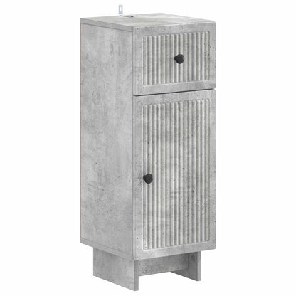 Bathroom Storage Cainet EDE Concrete Grey 30 x 31 x 80 cm
