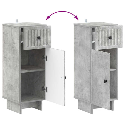 Bathroom Storage Cainet EDE Concrete Grey 30 x 31 x 80 cm