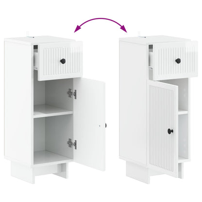 Bathroom Storage Cainet EDE High Gloss White 30 x 31 x 80 cm