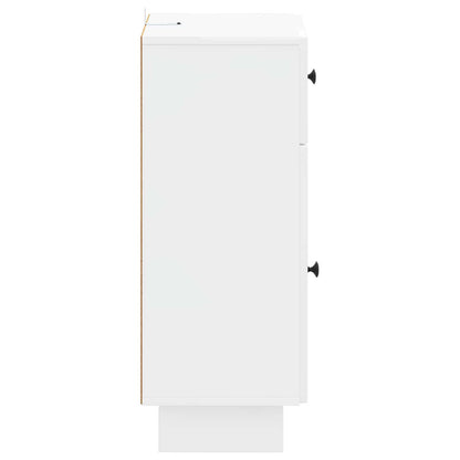 Bathroom Storage Cainet EDE High Gloss White 30 x 31 x 80 cm