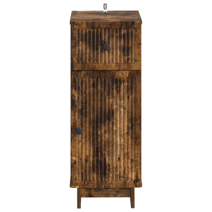 Bathroom Storage Cainet EDE Smoked Oak 30 x 31 x 80 cm