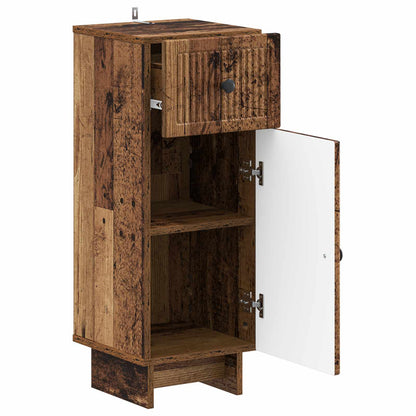 Bathroom Storage Cainet EDE Old Wood 30 x 31 x 80 cm