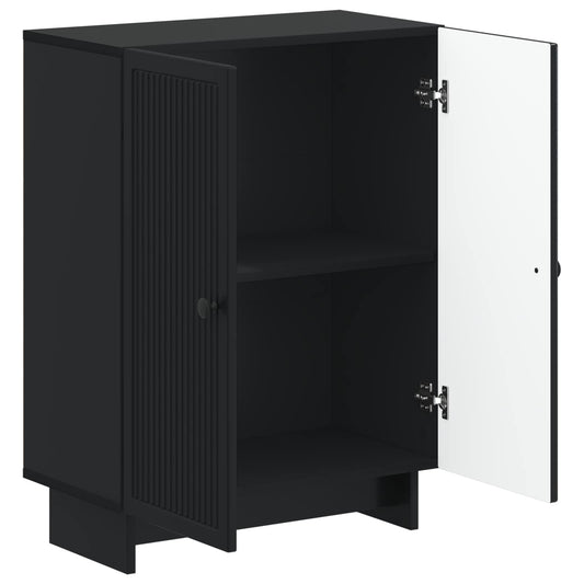 Bathroom Storage Cainet EDE Black 59.5 x 31 x 80 cm