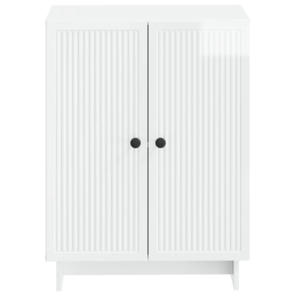 Bathroom Storage Cainet EDE High Gloss White 59.5 x 31 x 80 cm