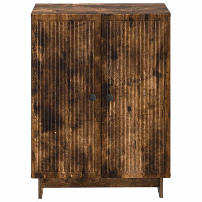 Bathroom Storage Cainet EDE Smoked Oak 59.5 x 31 x 80 cm