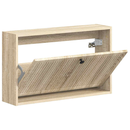Wall-Mounted Shoe Cabinet EDE 71 x 17 x 43 cm Engineered Wood