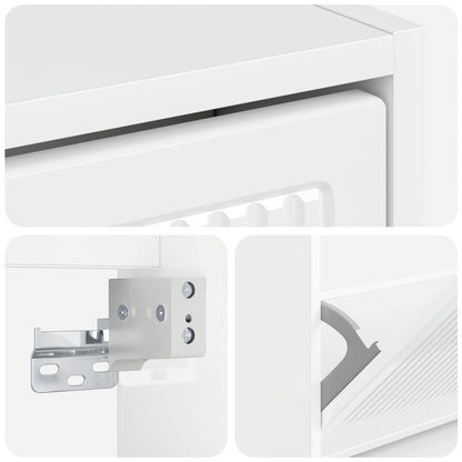 Wall-Mounted Shoe Cabinet EDE 71 x 17 x 43 cm Engineered Wood